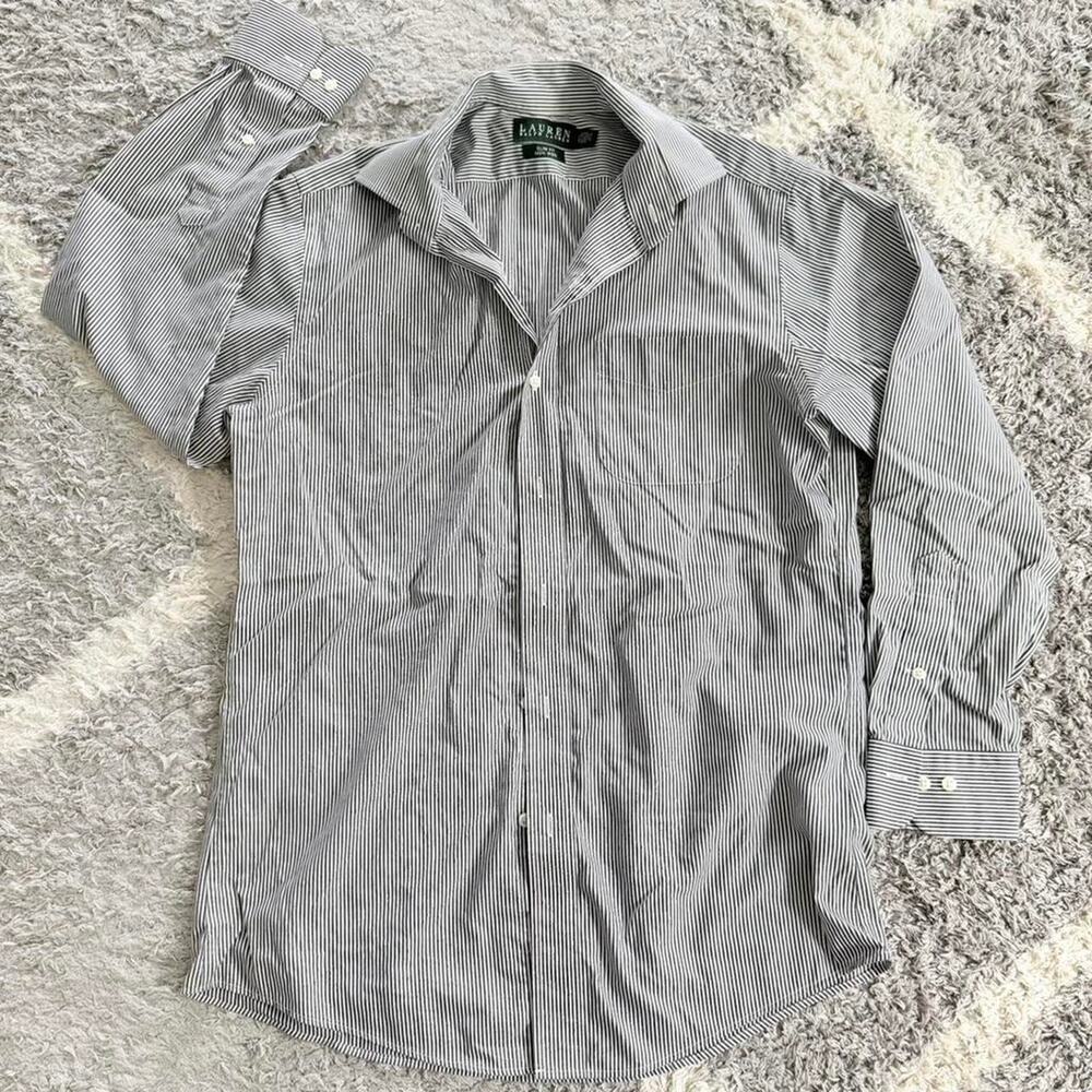 Men’s Ralph Lauren slim fit non iron shirt 15 1/2